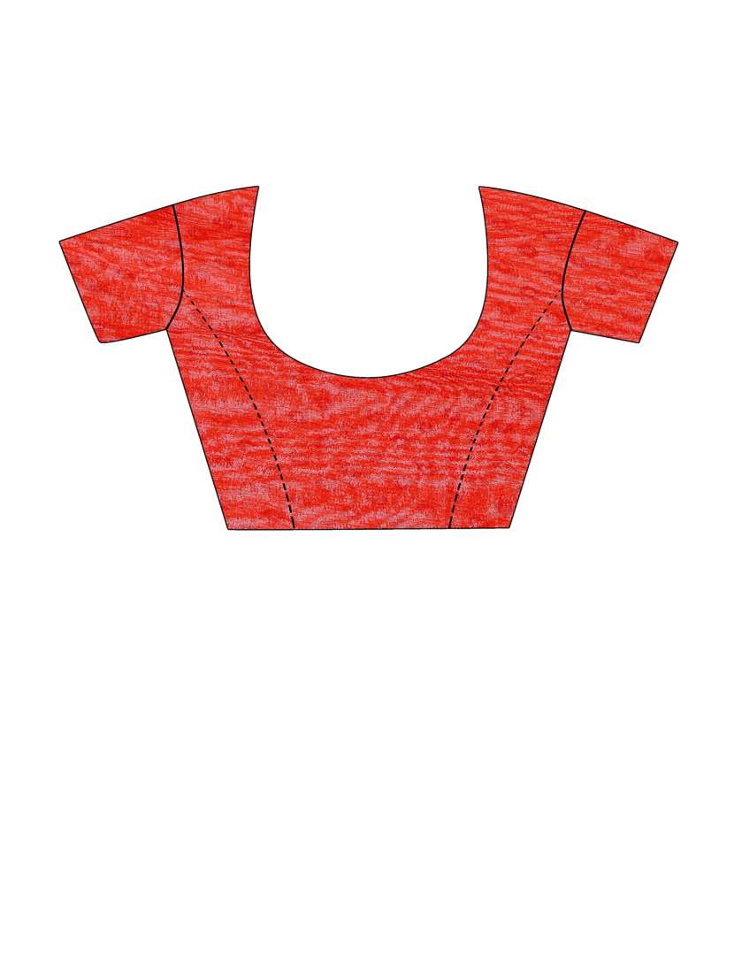 women red printed saree with blouse - 21455314 -  Standard Image - 2