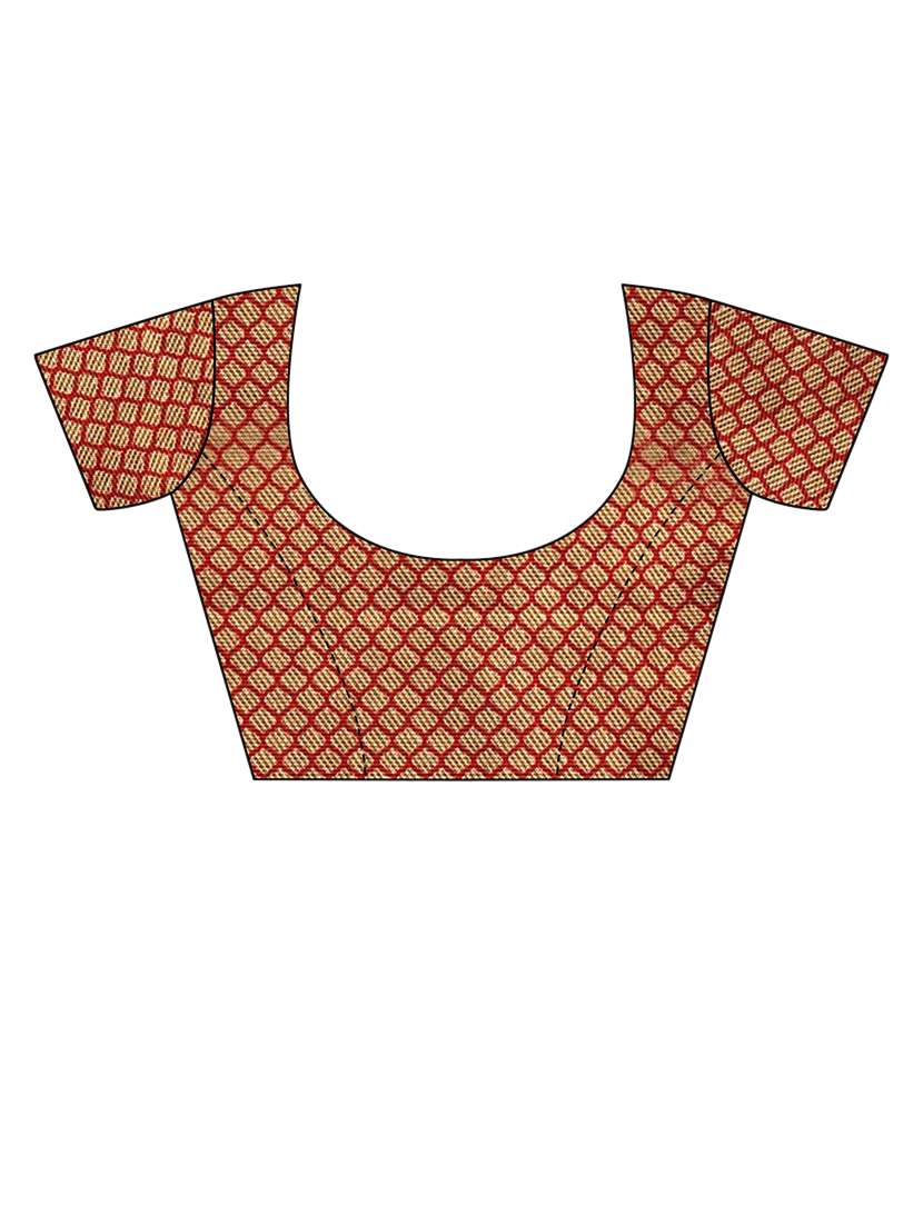 women black printed bordered saree with blouse - 21455371 -  Standard Image - 2