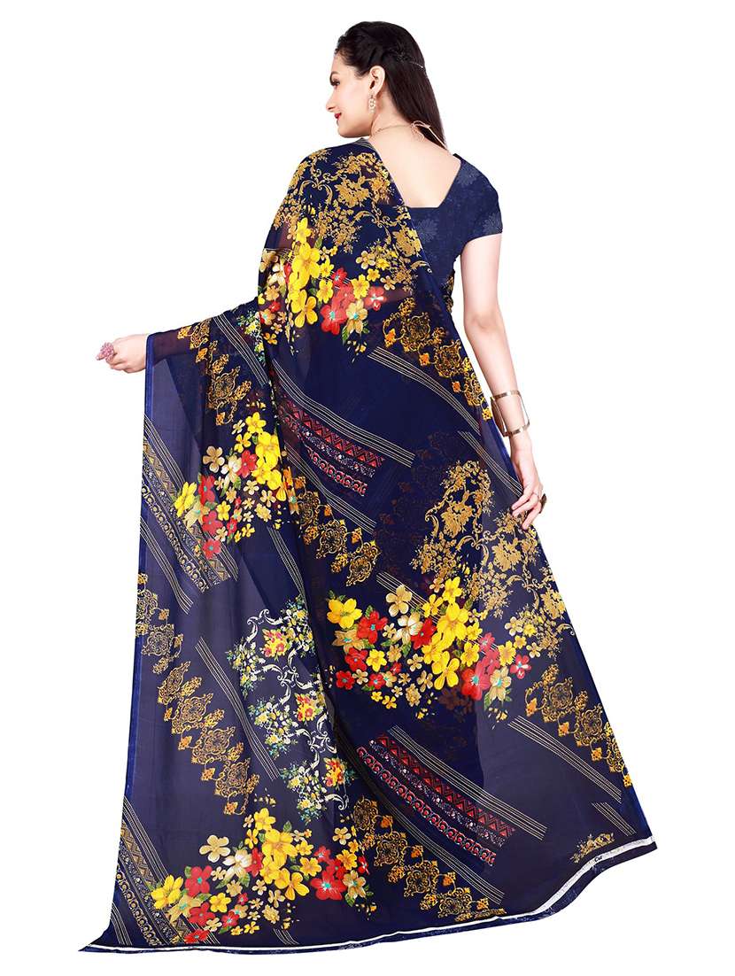 women pack of 2 casual wear combo sarees - 21456311 - Standard Image - 2
