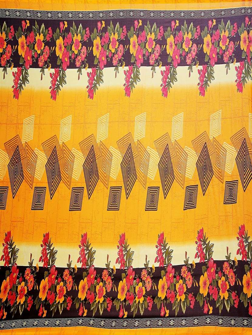 women printed casual wear saree with blouse - 21456324 -  Standard Image - 2