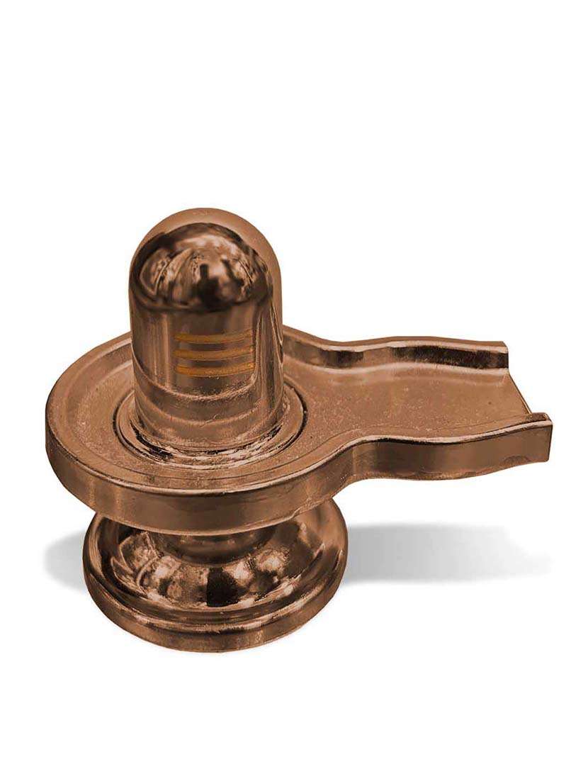 adhvik multicolor metal shiva,mahadev,bholebaba shivling lingam metal idol for gifting - 21456984 -  Standard Image - 2