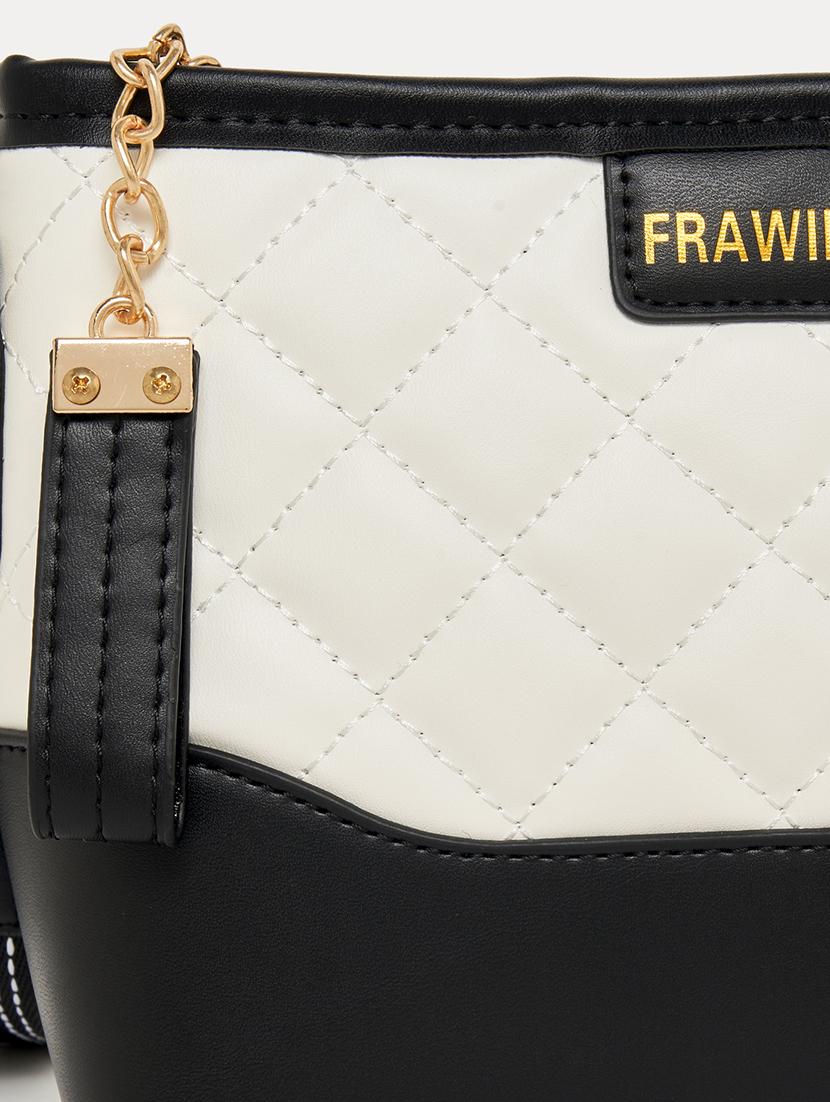 women white pu handbag - 21457087 - Standard Image - 2