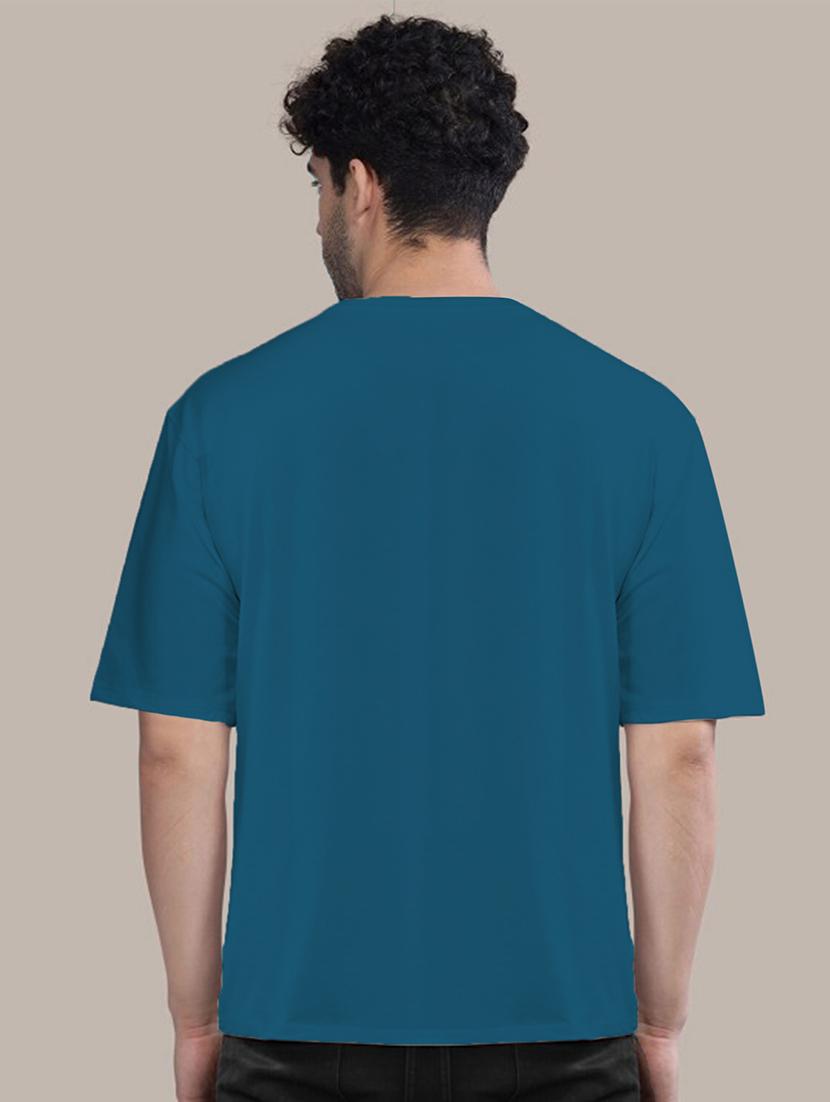 men oversized front & back print t-shirt - 21457171 - Standard Image - 2