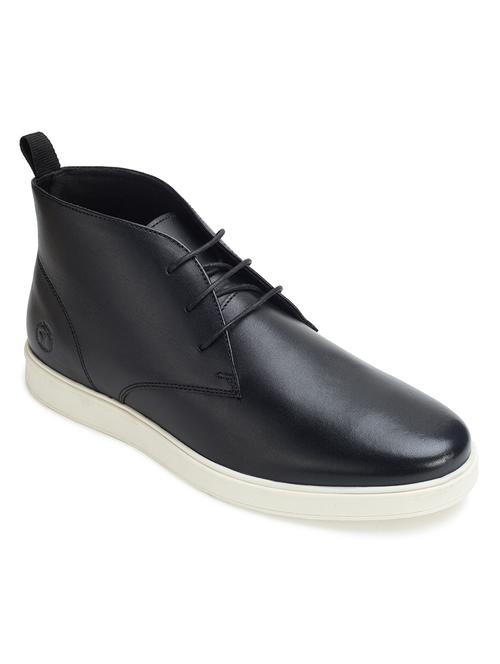 men solid lace up boots - 21457521 -  Standard Image - 0