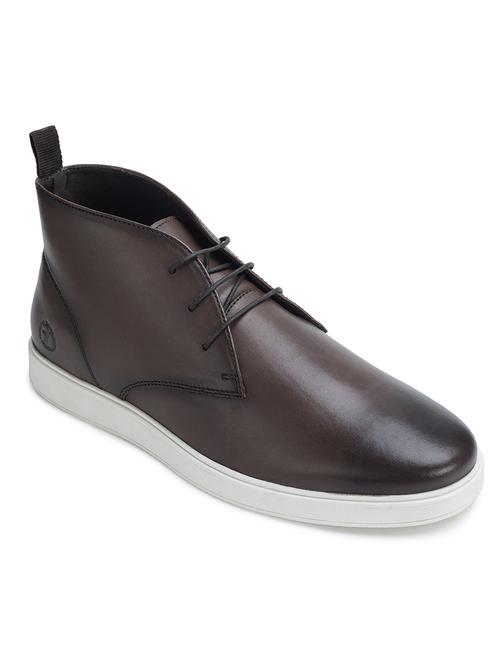 men solid lace up boots - 21457522 -  Standard Image - 0