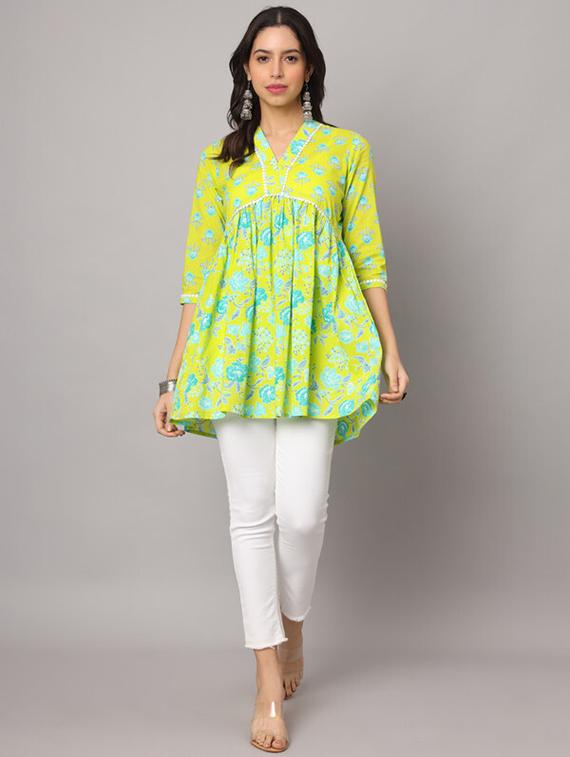 women multicolored printed regular top - 21458056 - Zoom Image - 0
