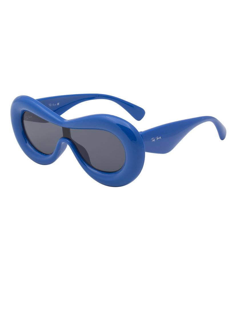ted smith grey aviator sunglasses for men & women | full rim & acetate frame | large face ( 60-22-139 ) - 21458271 - Standard Image - 2