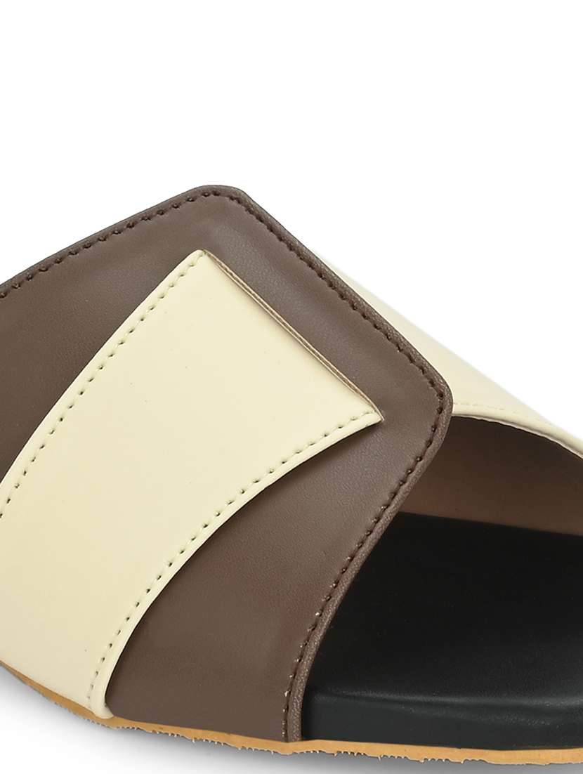 women black slip on sandal - 21458673 -  Standard Image - 7