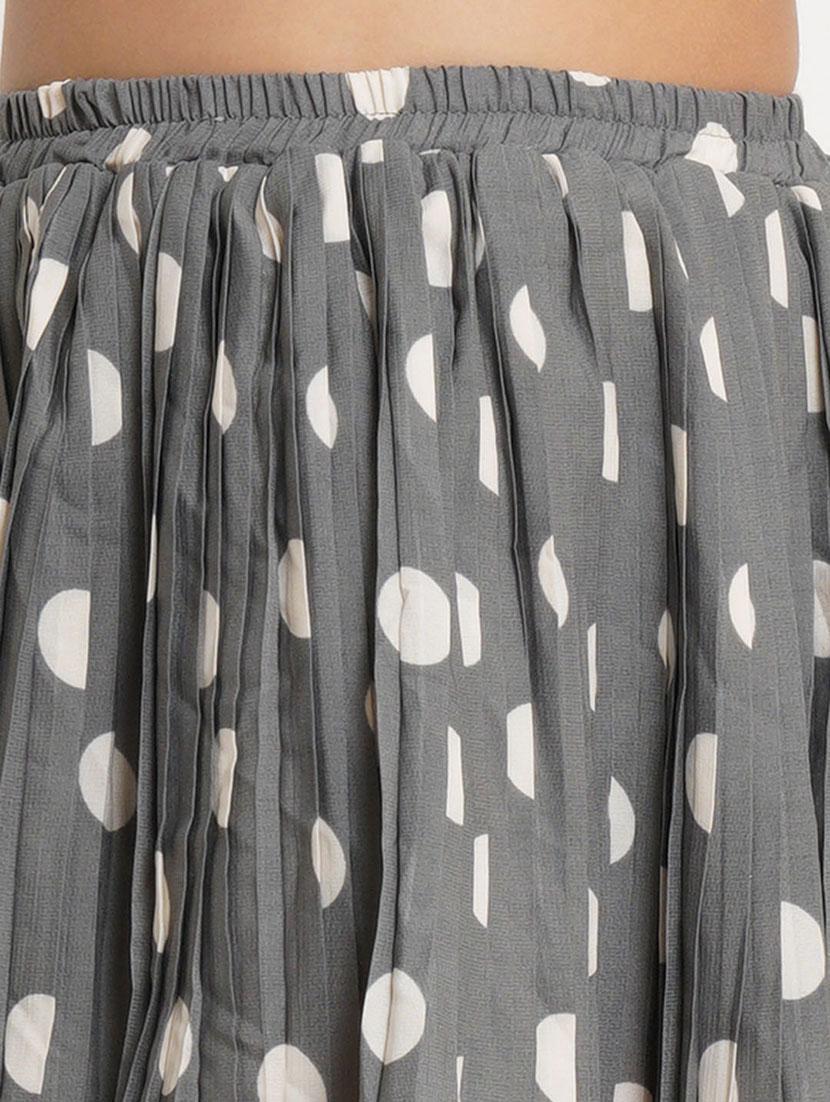 girls casual printed a-line skirt - 21458794 - Standard Image - 2