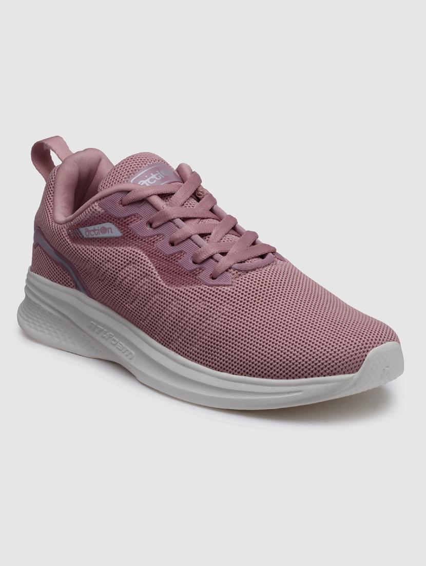 women solid lace-up sports shoes - 21460342 - Standard Image - 2