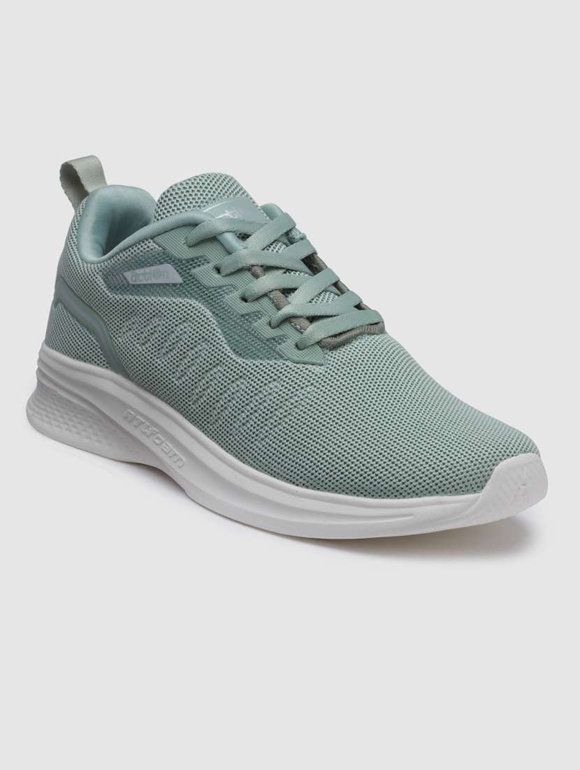 women solid lace-up sports shoes - 21460343 - Standard Image - 2