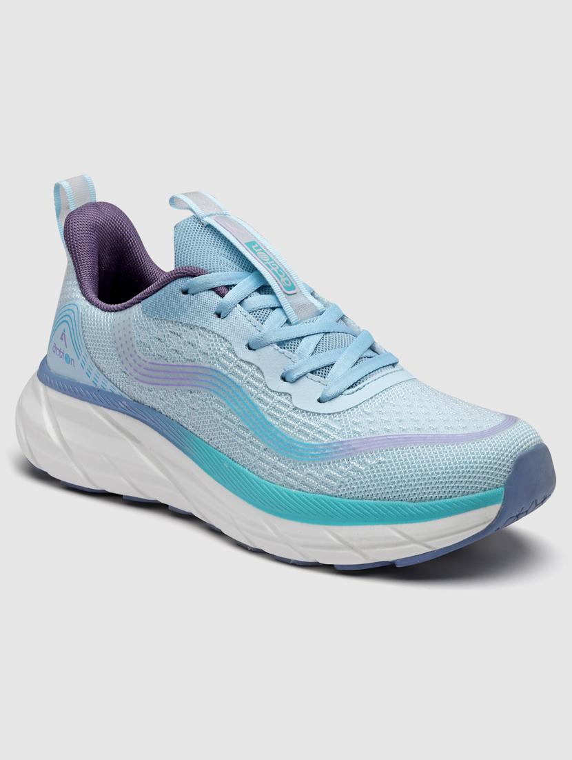 women solid lace-up sports shoes - 21460379 - Standard Image - 2