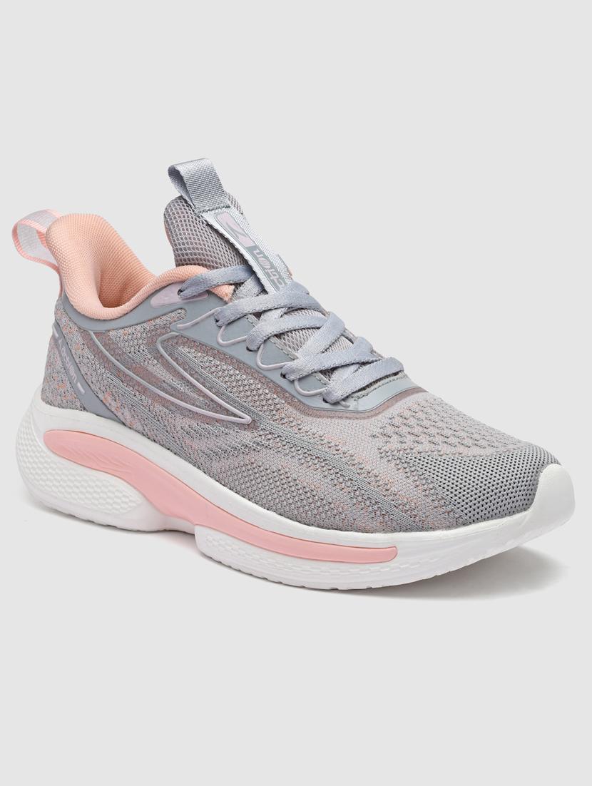 women solid lace-up sports shoes - 21460388 - Standard Image - 2