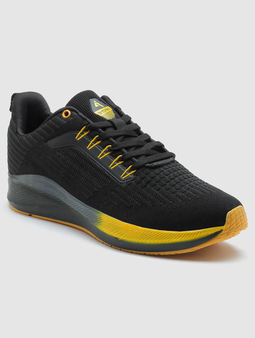 black mesh sport shoes - 21460538 - Standard Image - 2