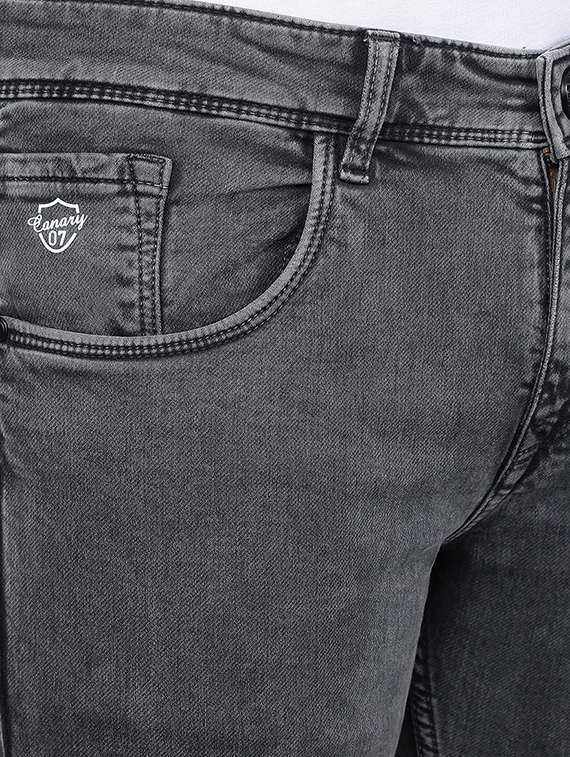 men mid rise plain jeans - 21461063 - Standard Image - 7
