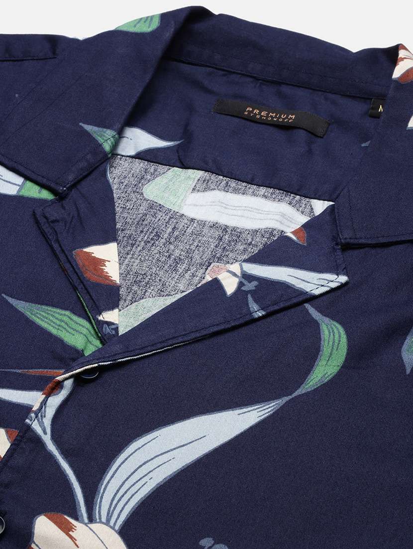 men printed shirt & shorts co-ord set - 21463219 -  Standard Image - 7