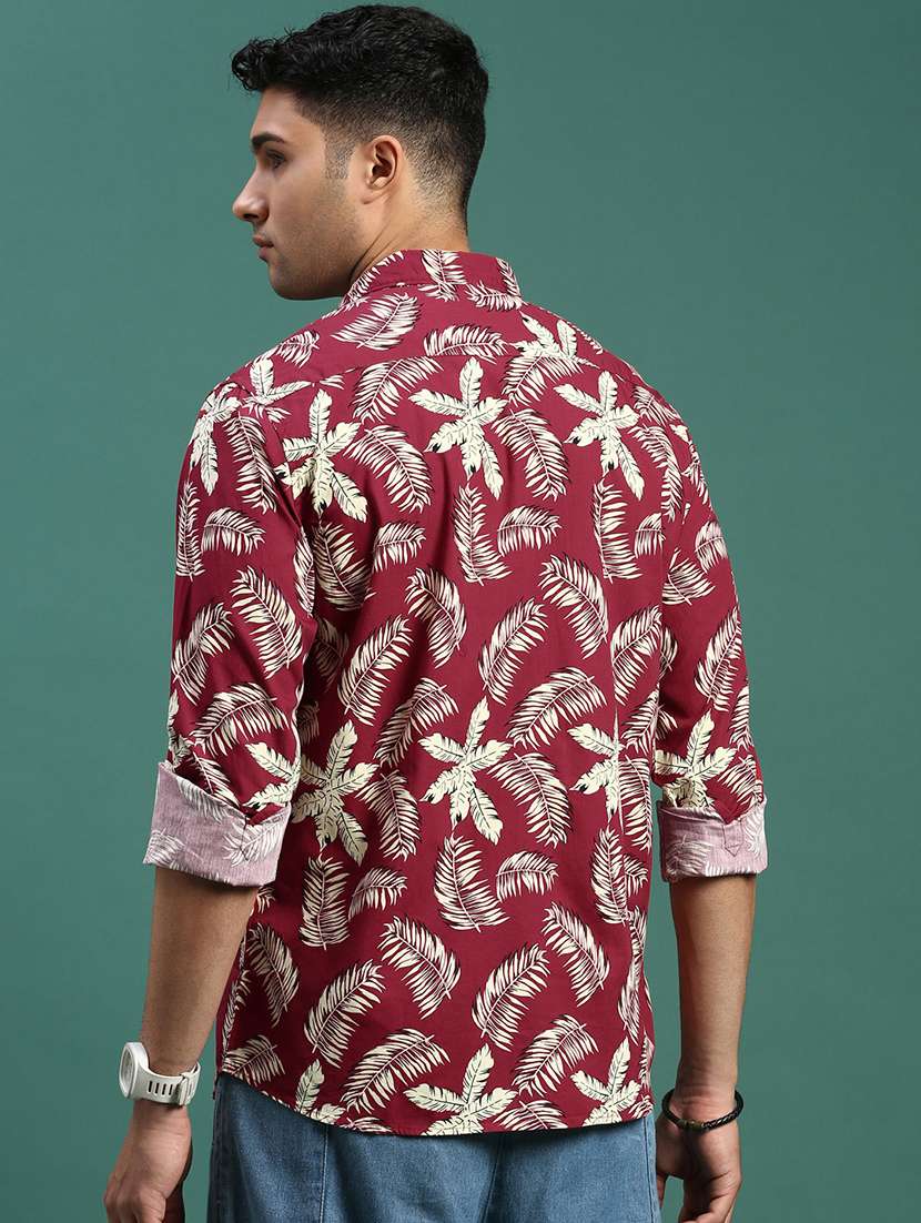 men printed casual shirt - 21463228 -  Standard Image - 2