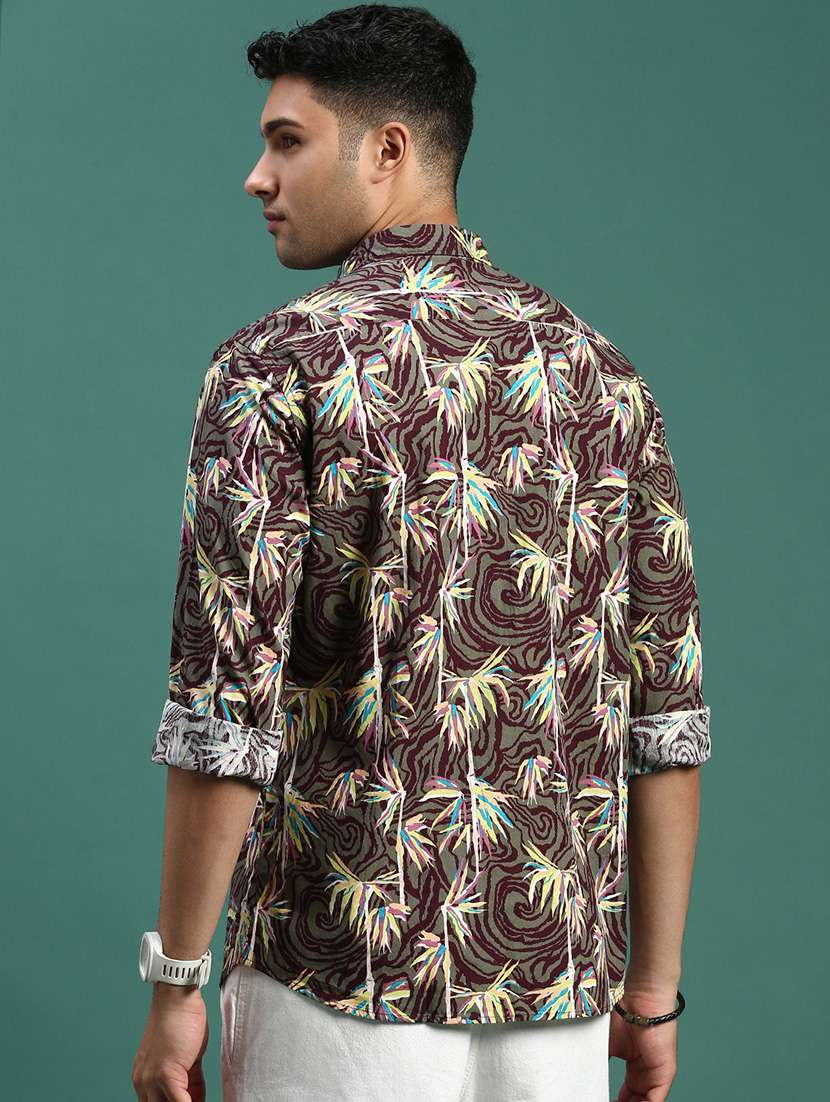 men printed casual shirt - 21463231 -  Standard Image - 2