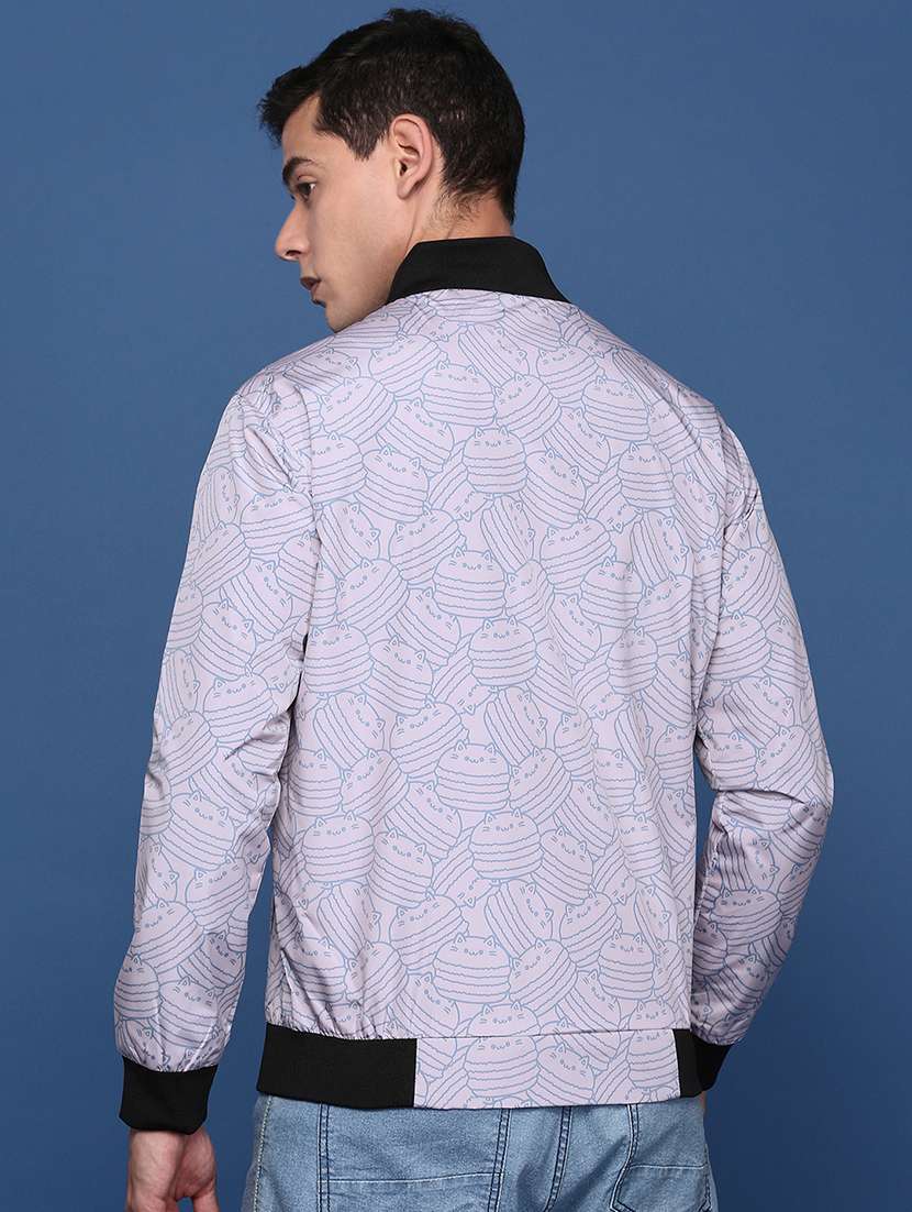 men printed bomber jacket - 21463269 -  Standard Image - 2