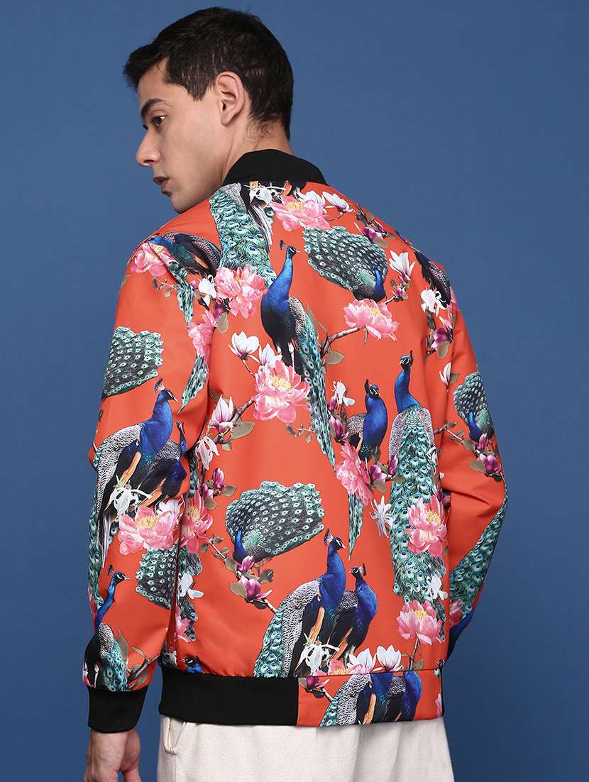 men printed bomber jacket - 21463275 -  Standard Image - 2