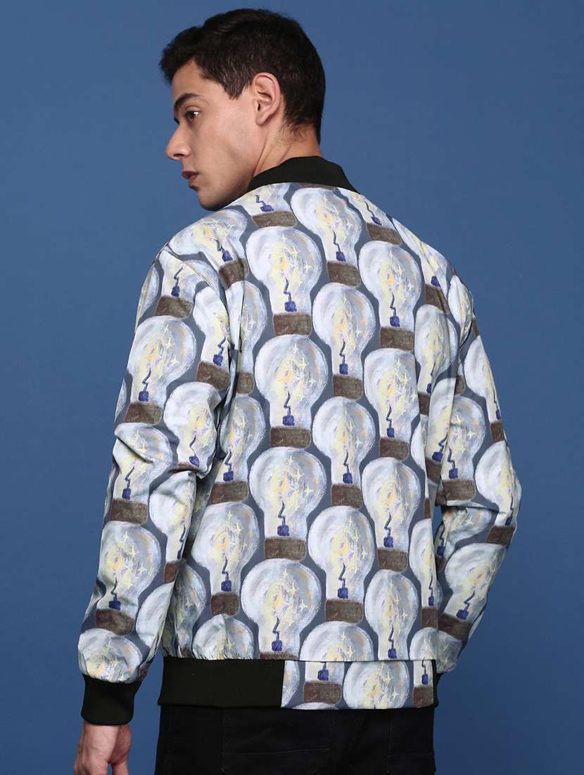 men printed bomber jacket - 21463277 -  Standard Image - 2