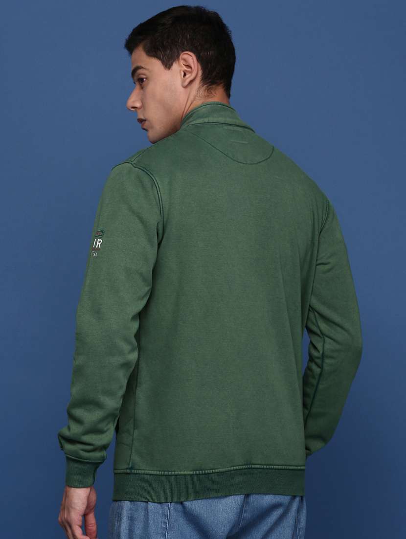 men green long sleeve casual jacket - 21463284 -  Standard Image - 2