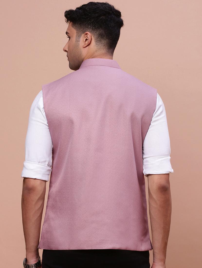 men mandrain neck nehru jacket - 21463301 - Standard Image - 2