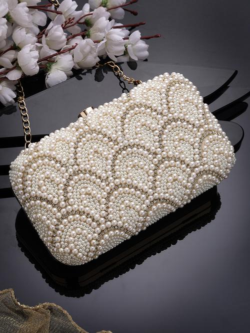 women embellished box clutch - 21463435 -  Standard Image - 0
