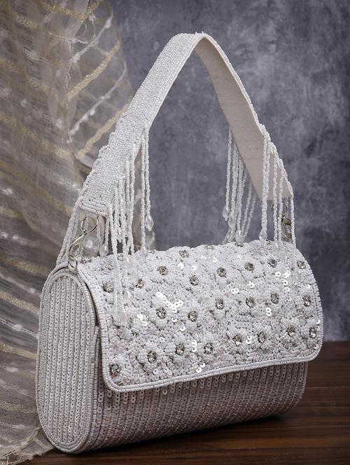women embellished fold over clutch - 21463438 - Standard Image - 0
