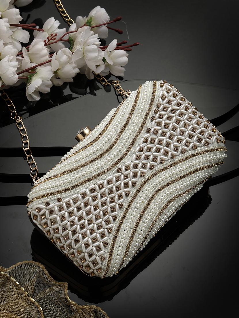 women embellished box clutch - 21463446 -  Zoom Image - 0