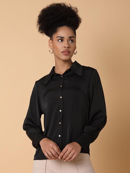 women printed long sleeves shirt - 21463506 - Standard Image - 0