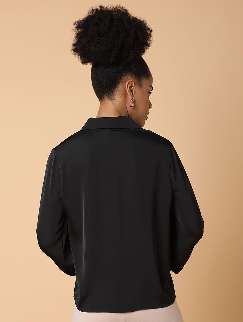 women printed long sleeves shirt - 21463506 - Standard Image - 2