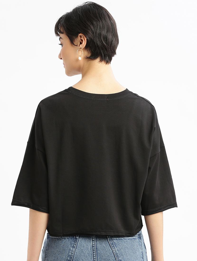 women printed boxy t-shirt - 21463544 - Standard Image - 2