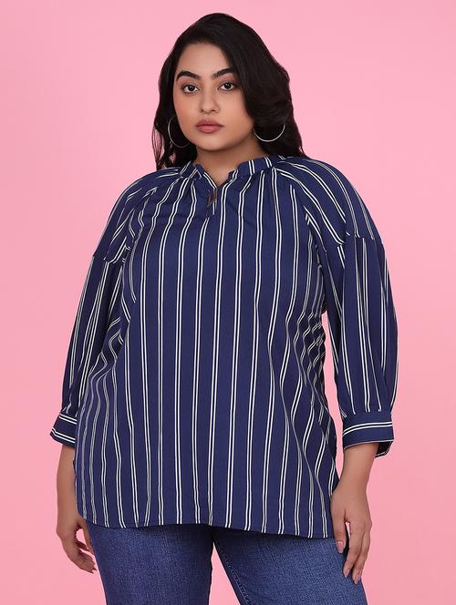 women plus size printed regular fit top - 21463732 - Standard Image - 0