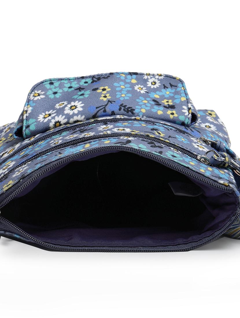 women cotton printed sling bag - 21466975 - Standard Image - 2