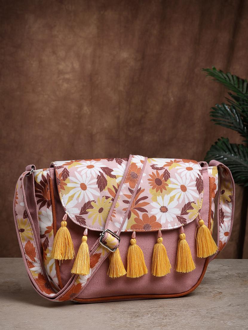 women cotton printed sling bag - 21466979 -  Zoom Image - 0