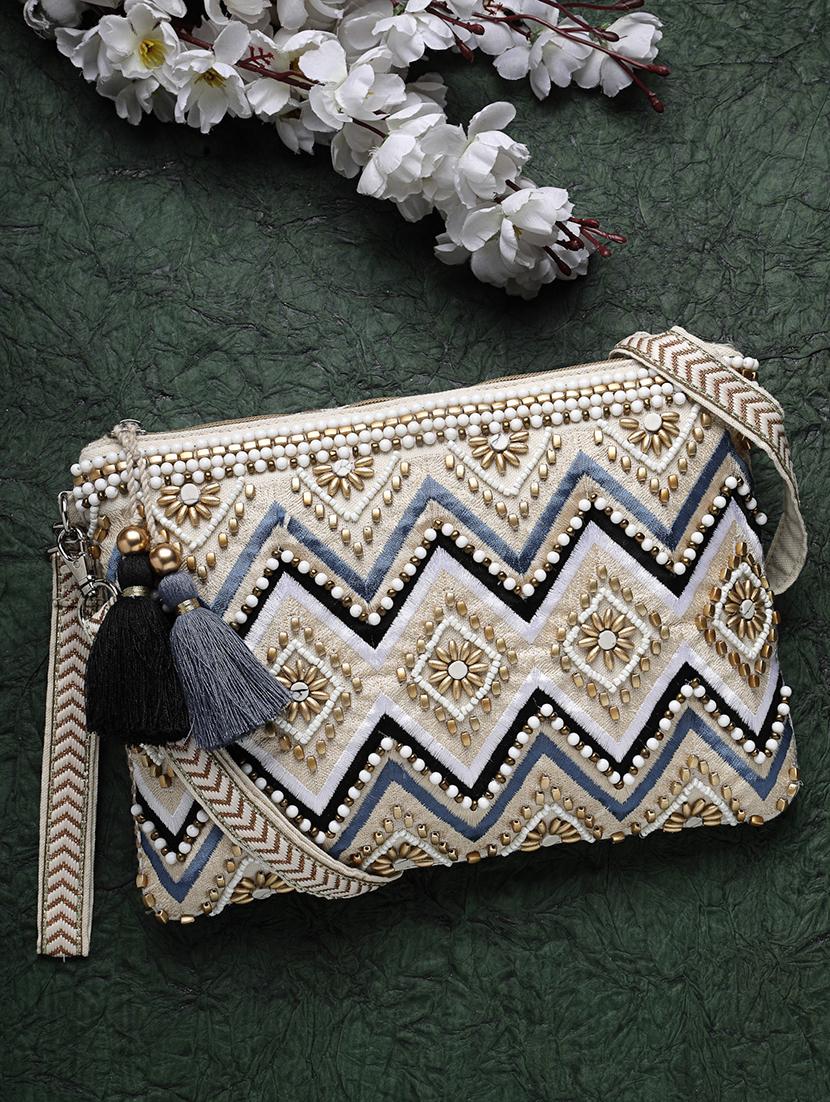 women cotton embellished sling bag - 21466982 - Zoom Image - 0
