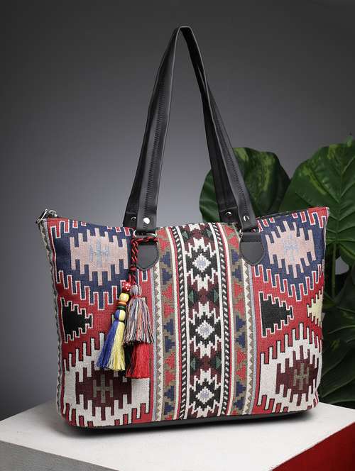 women multi colored cotton regular tote bag - 21466995 -  Standard Image - 0