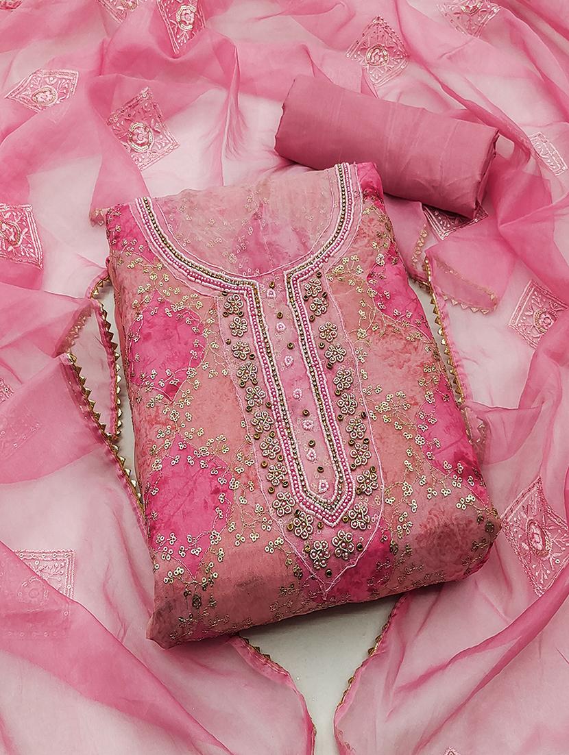 women embroidered unstitched suit set - 21467457 - Zoom Image - 0