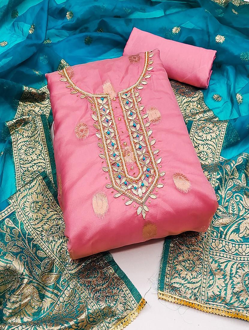women embroidered unstitched suit set - 21467568 - Zoom Image - 0