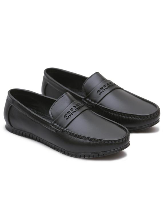 black slip on loafers - 21467637 - Zoom Image - 0