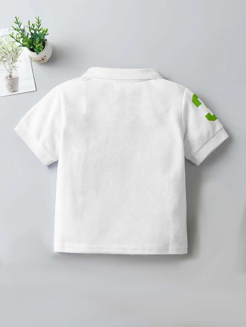 boys polo neck placement printed set of 2 casual t-shirt - 21467773 -  Standard Image - 2