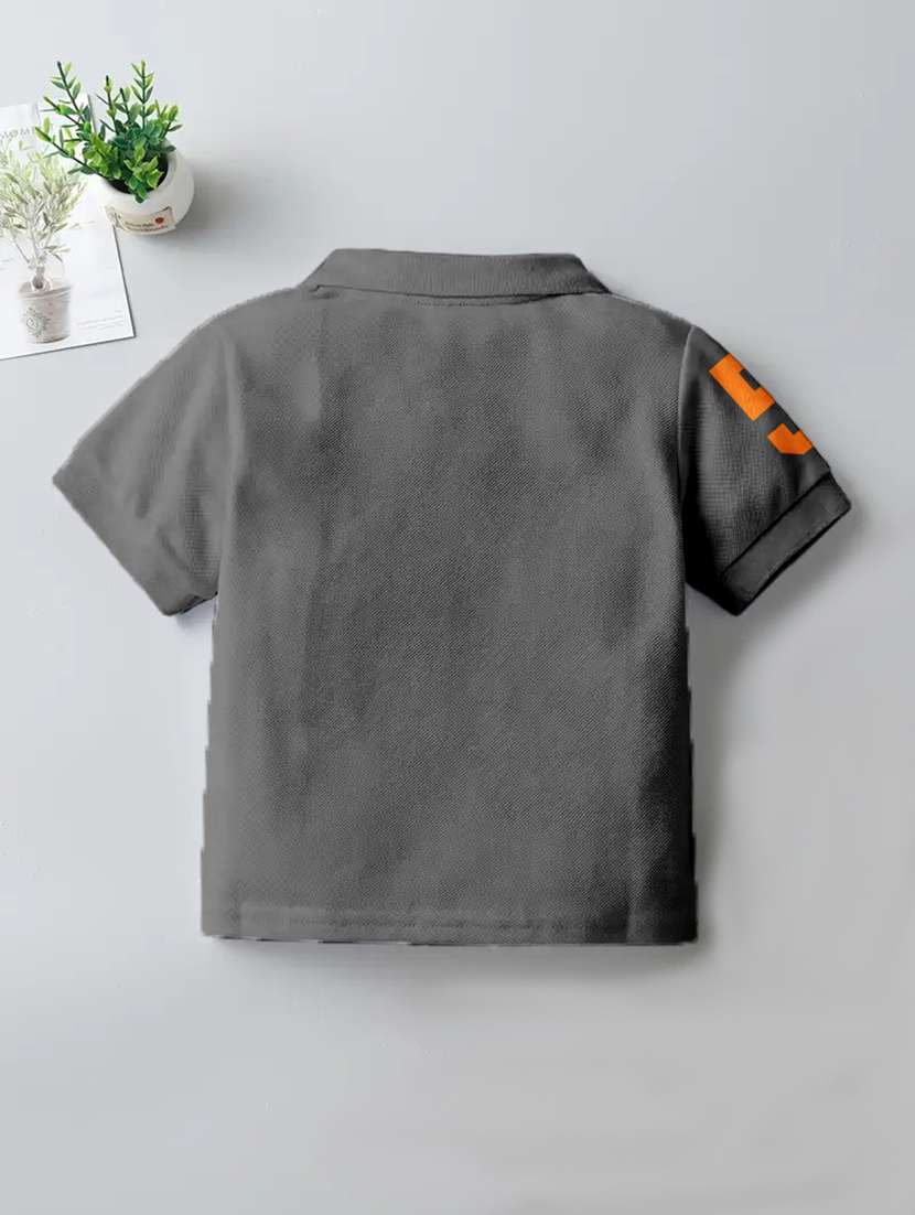 boys polo neck self-designed set of 2 t-shirt combo - 21467788 -  Standard Image - 2