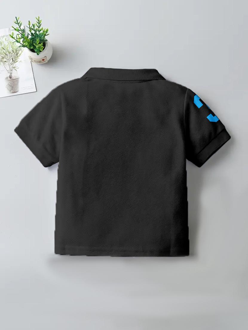 boys polo neck placement printed set of 2 casual t-shirt - 21467789 - Standard Image - 2