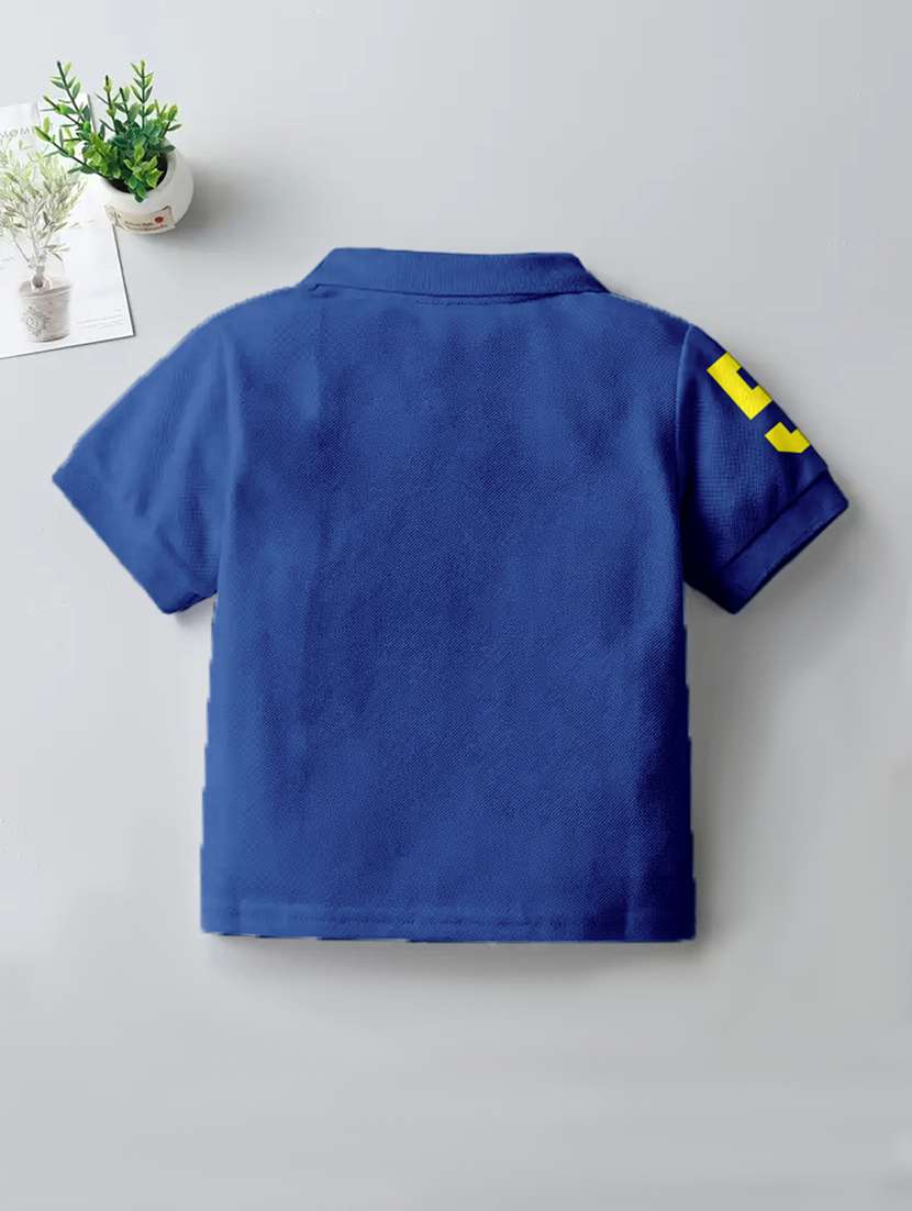 boys polo neck self-designed set of 2 t-shirt combo - 21467791 -  Standard Image - 2