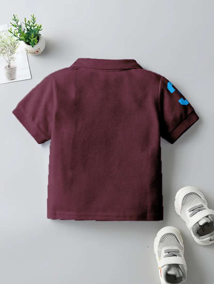 boys polo neck self-designed set of 2 t-shirt combo - 21467800 -  Standard Image - 2