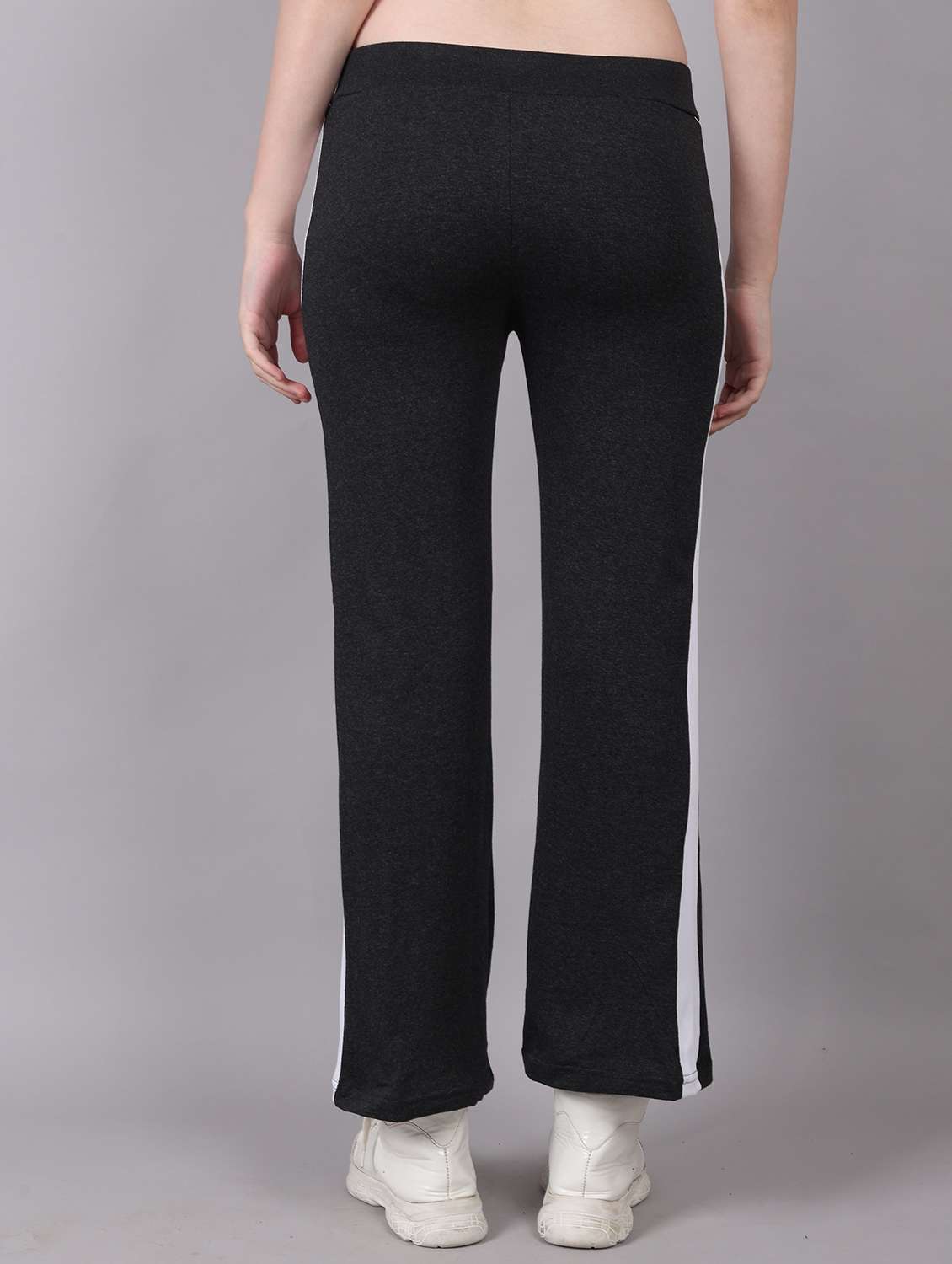 women tapered mid rise track pant - 21468204 -  Standard Image - 2