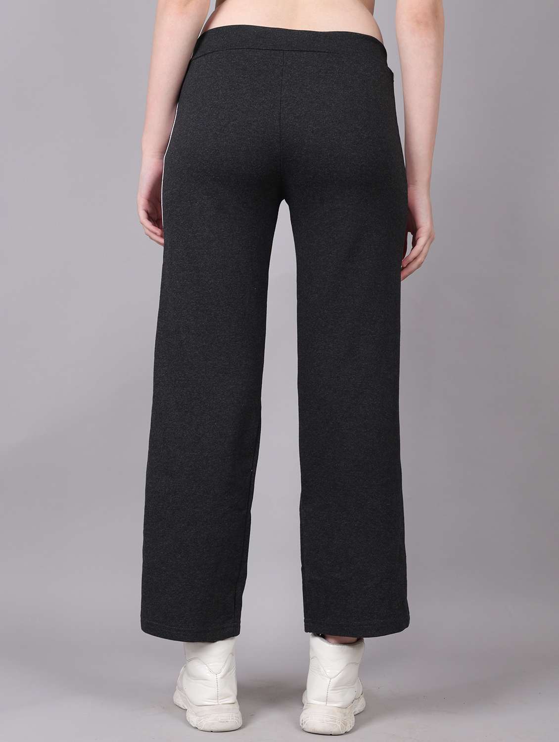 women tapered mid rise track pant - 21468207 -  Standard Image - 2