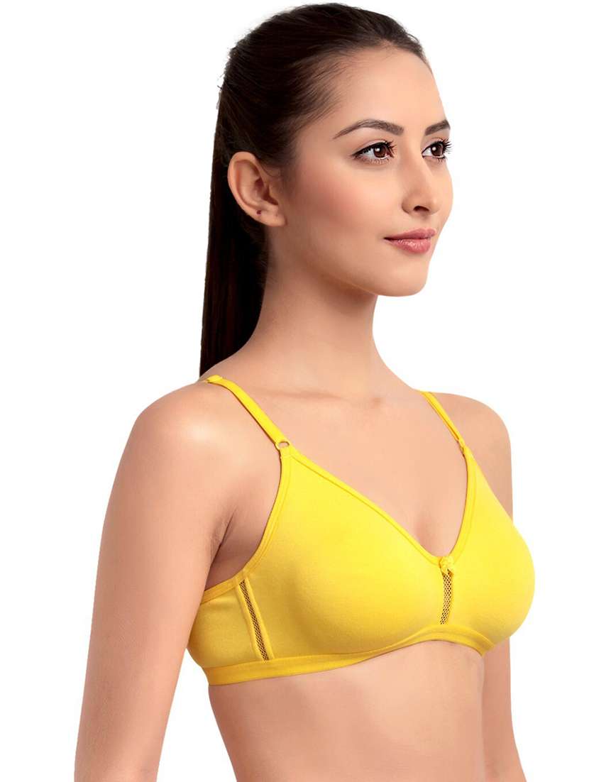women pack of 2 solid t-shirt bra - 21470599 -  Standard Image - 2