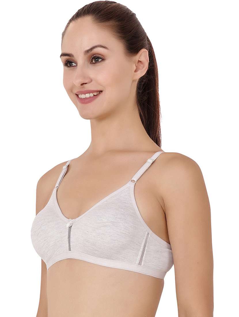 pack of 2 white solid bra - 21470620 -  Standard Image - 2